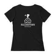 Buzzardtown Ladies' Scoopneck T-Shirt - Buzzardtown Books