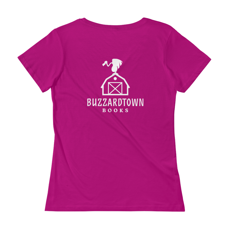 Buzzardtown Ladies' Scoopneck T-Shirt - Buzzardtown Books